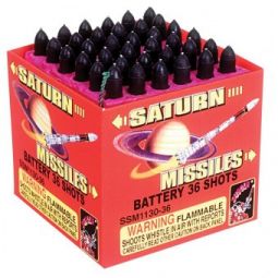 SHOGUN 36 SHOT SATURN MISSILE- CASE 20/4